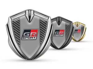 Toyota Luxury Car Badge Pro Style Stainless Steel